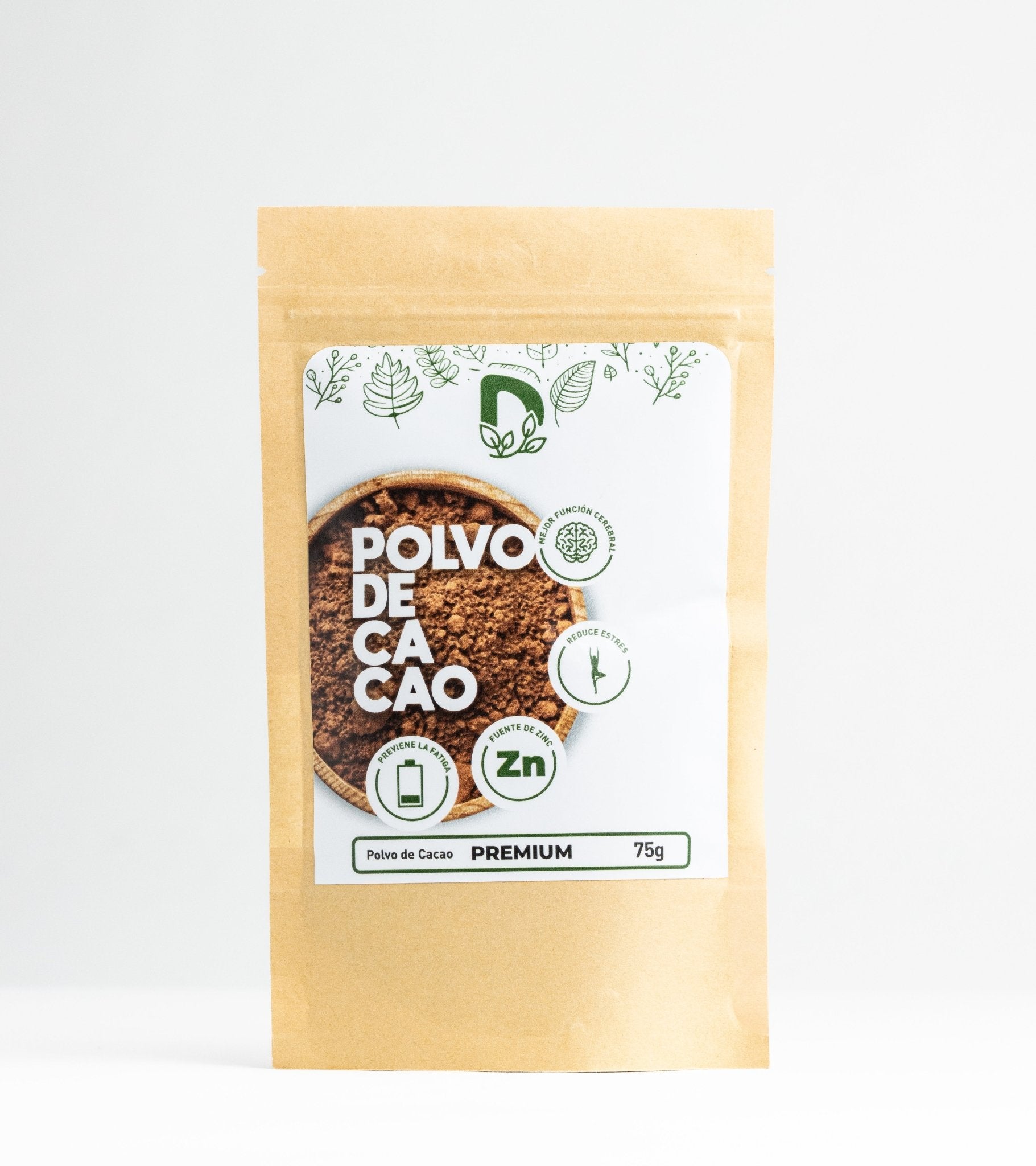 Polvo de Cacao 75 gr - Disfruto Perú