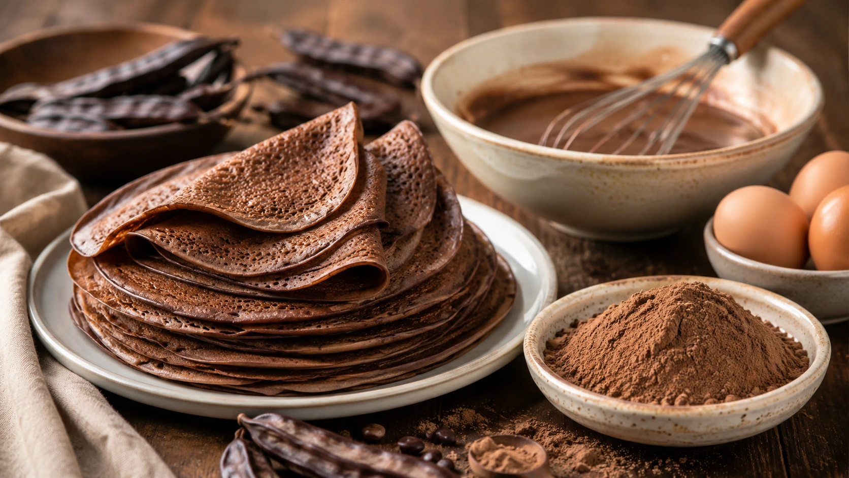 Harina de algarrobo: usos en la cocina, bebidas y repostería casera