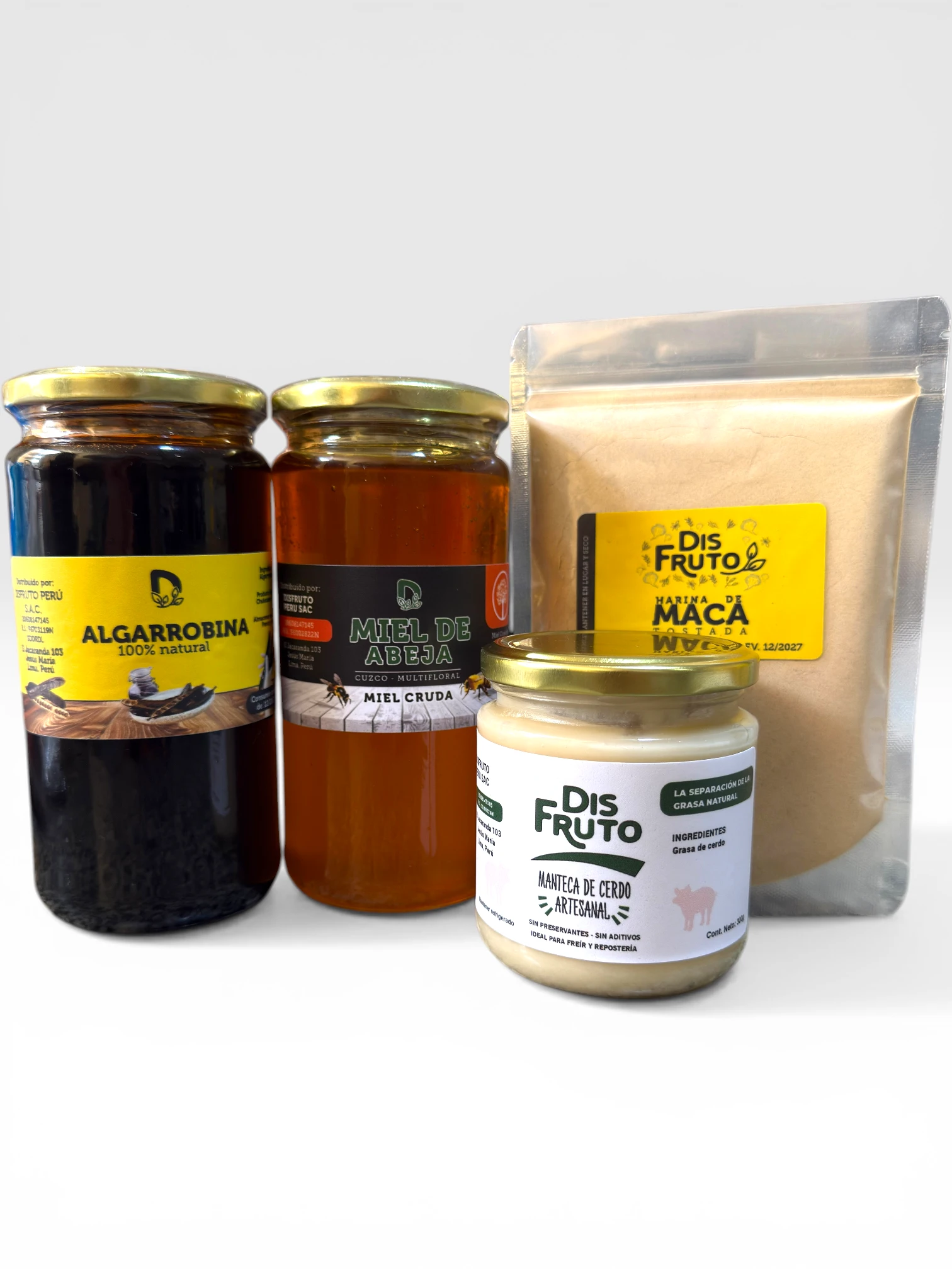 Promo Secreta Disfruto Perú — 4 productos naturales